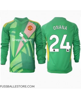 Günstige Manchester United Andre Onana #24 Torwart 3rd trikot 2024-25 Langarm